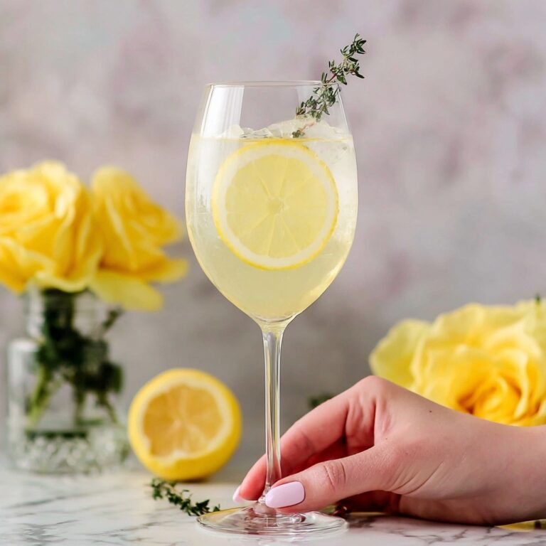 Alcoholic Limoncello Spritz Recipe