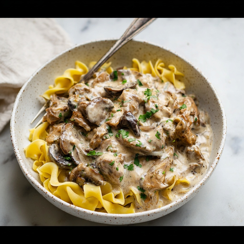 Slow Cooker Beef Stroganoff Recipe - Recipe Image