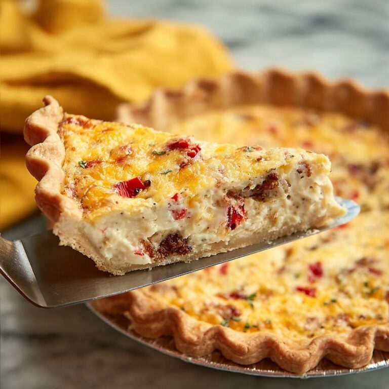 Bacon and Pimento Cheese Quiche Recipe