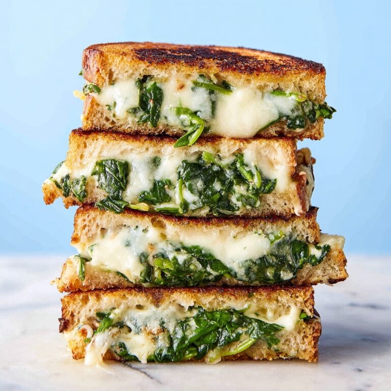 Spinach and Feta Grilled Cheese Recipe