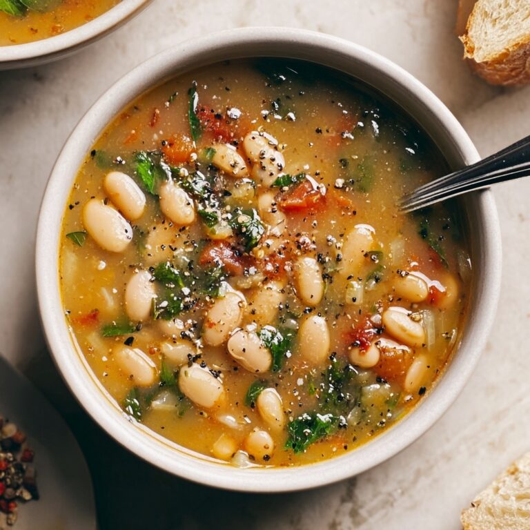 Fire-Roasted White Bean Soup Recipe