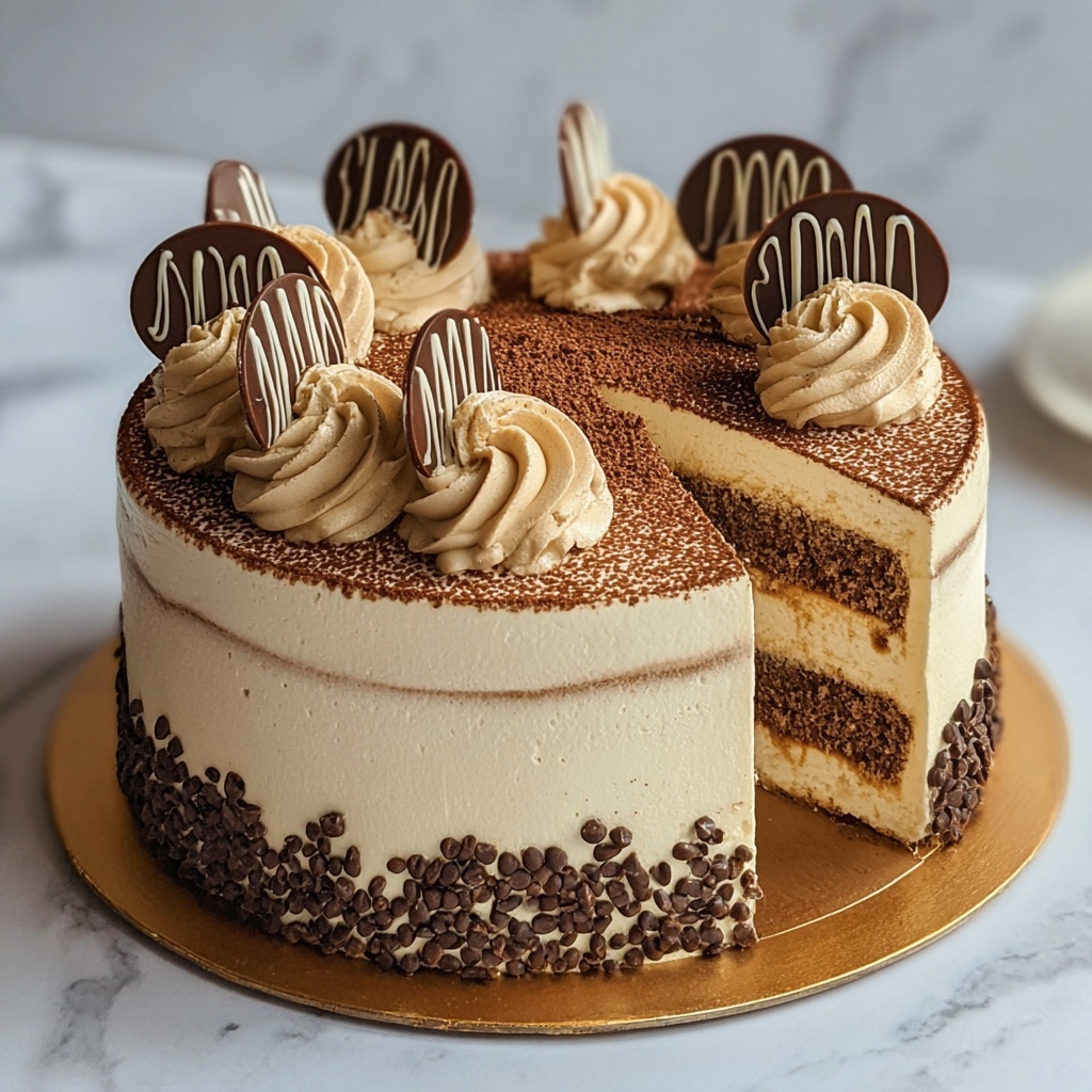 Coffee Tiramisu Cake Recipe - Recipe Image