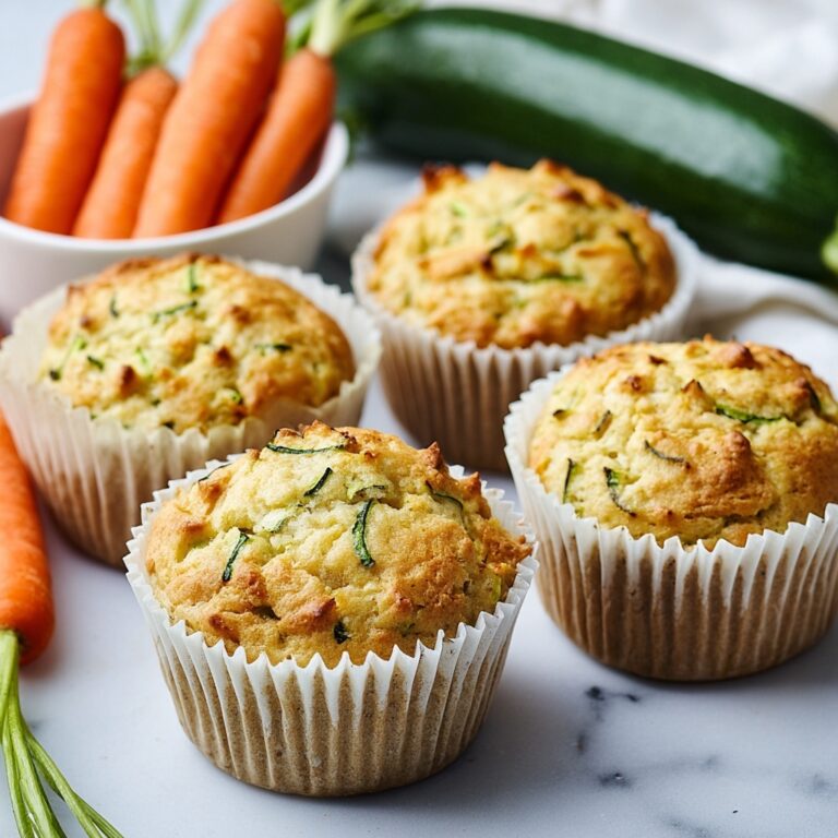 Zucchini and Carrot Breakfast Muffins Recipe