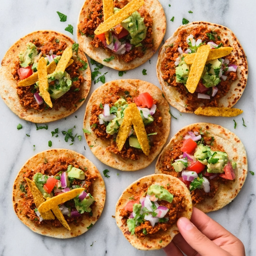 Gyros Smashed Tacos - Recipe Image