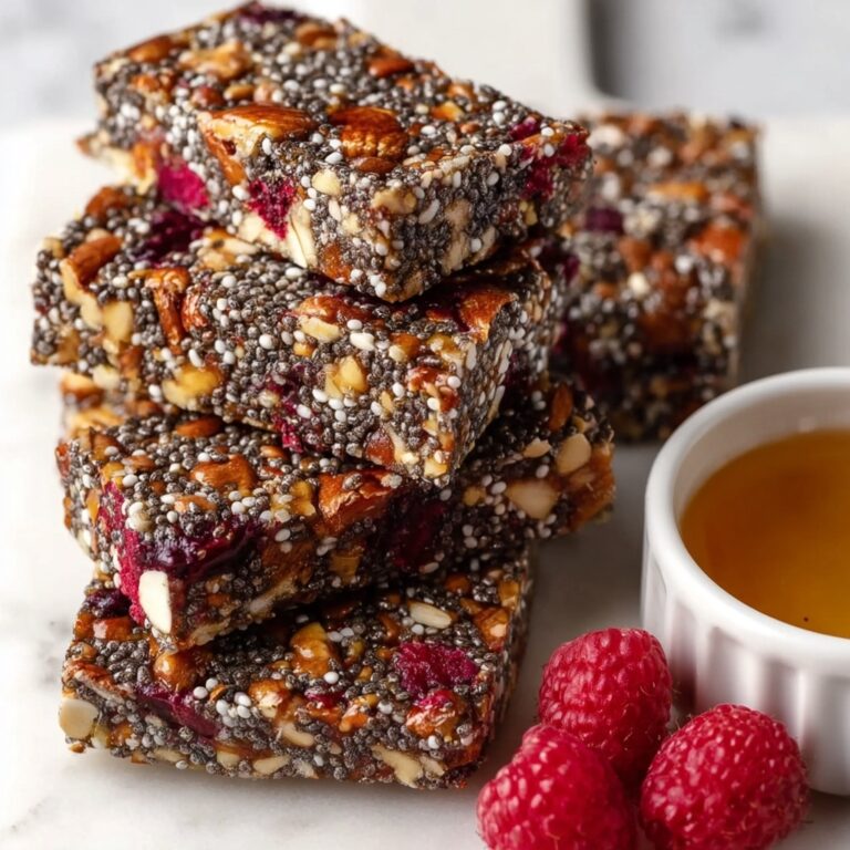 No-Bake Chia Seed Energy Bars Recipe