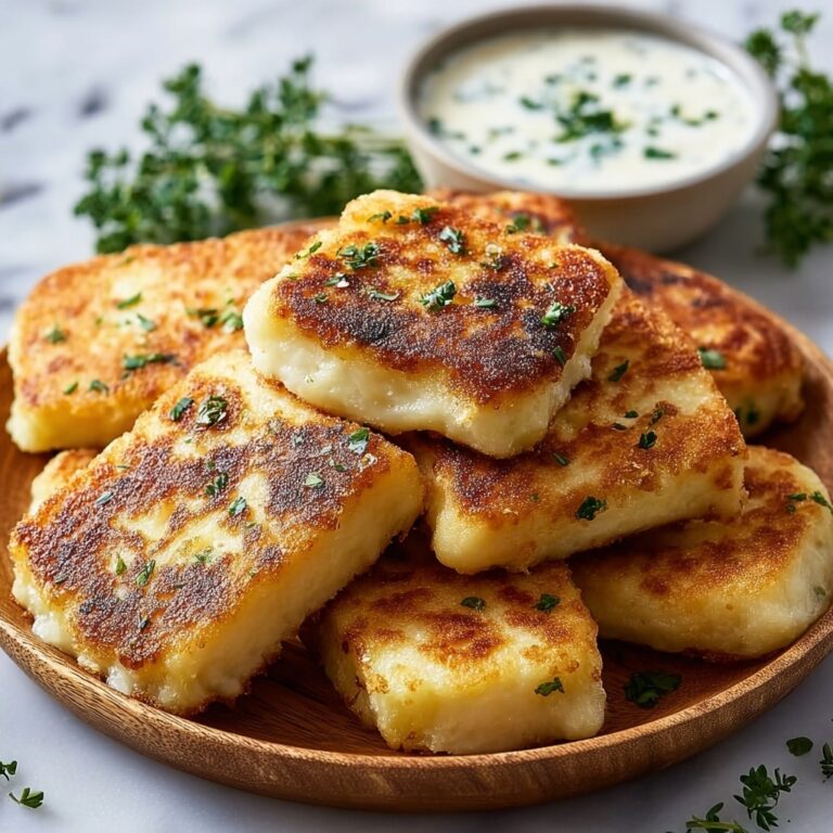 Crispy Irish Potato Cakes (Potato Farls) Recipe