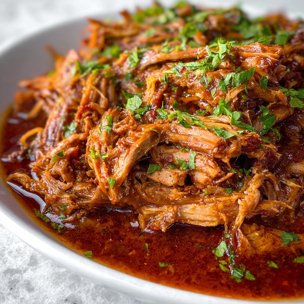 BBQ Instant Pot Pulled Pork Recipe - Recipe Image