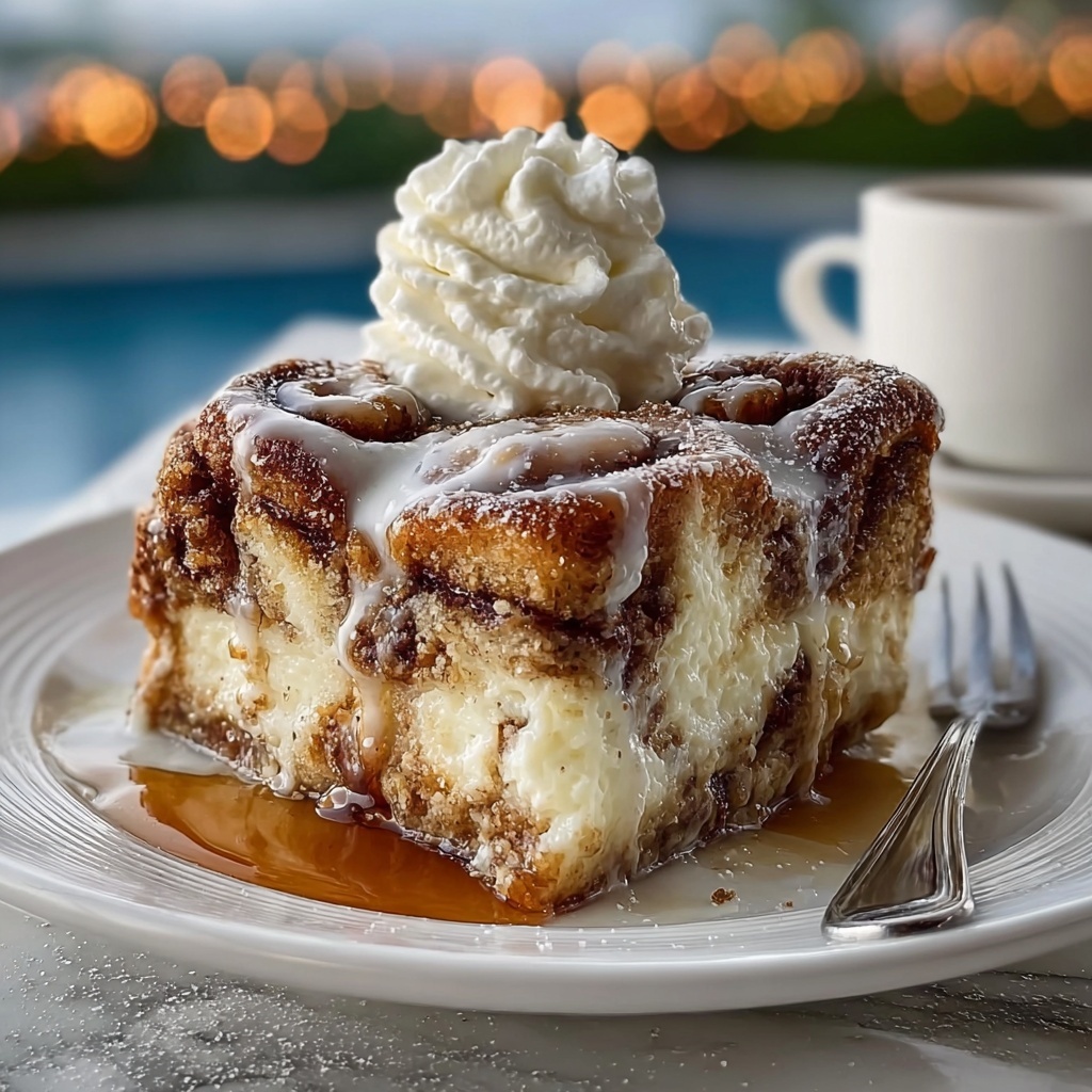Cinnamon Roll French Toast Casserole Recipe - Recipe Image