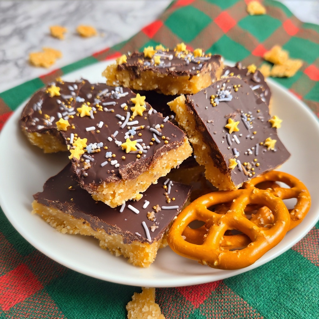 Pretzel Christmas Crack (Pretzel Toffee) Recipe - Recipe Image