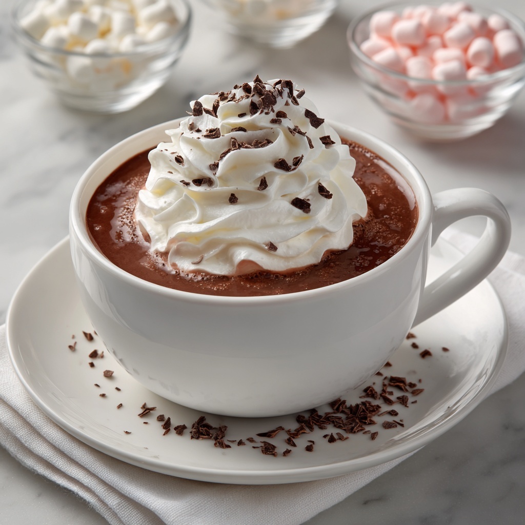 Rich Homemade Hot Chocolate Recipe - Recipe Image