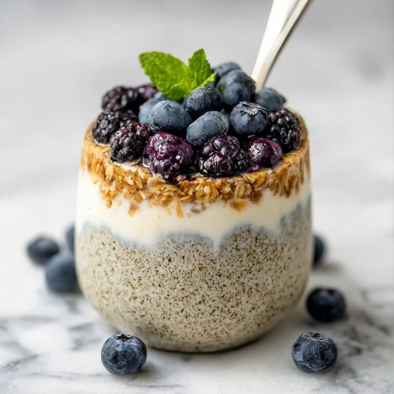Blueberry Overnight Oats with Yogurt for Busy Mornings Recipe
