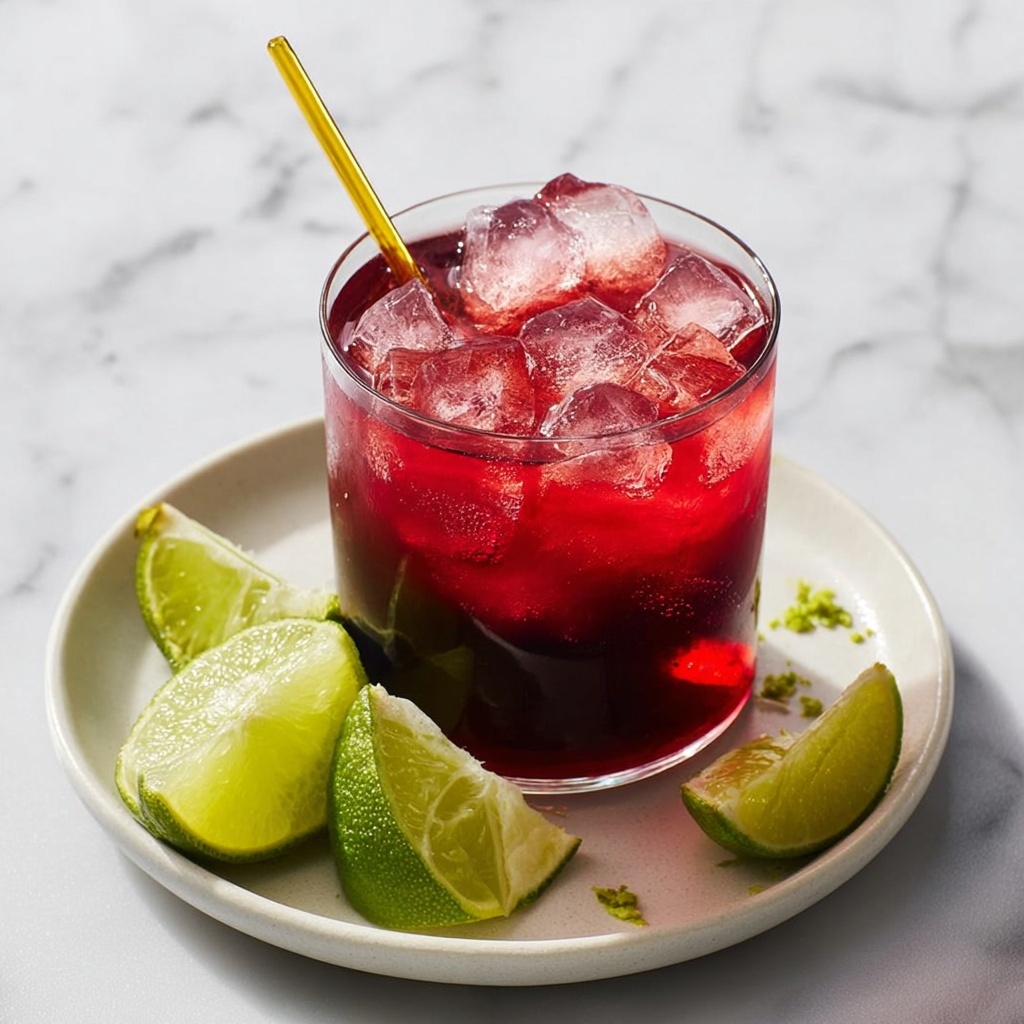 Midnight Tart Cherry Mocktail Recipe - Recipe Image