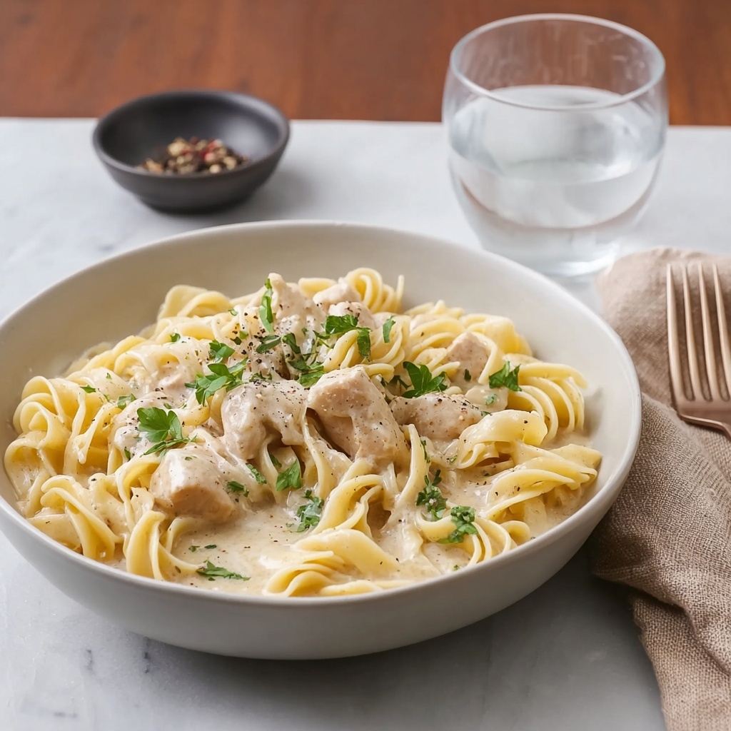 Chicken and Buttered Noodles Recipe - Recipe Image