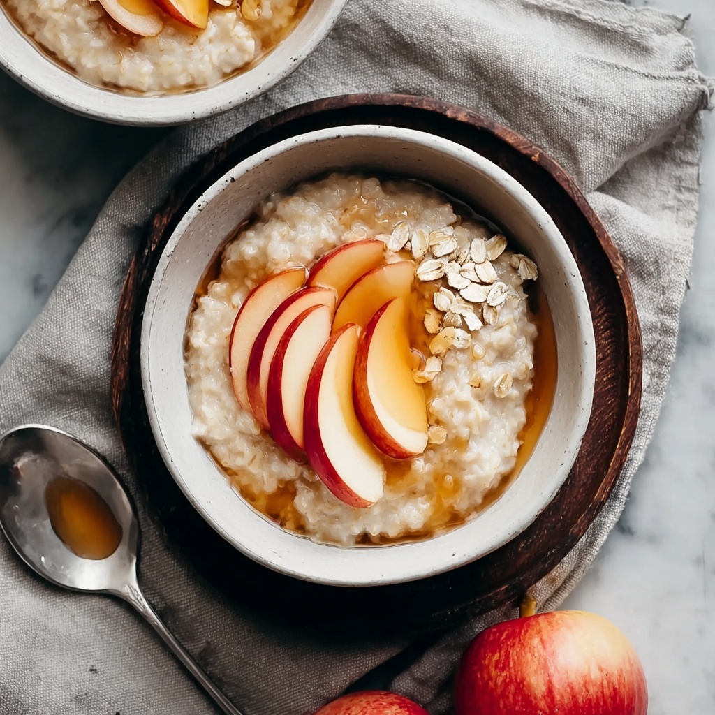 Caramel Apple Oatmeal: A Cozy Fall Breakfast Recipe - Recipe Image