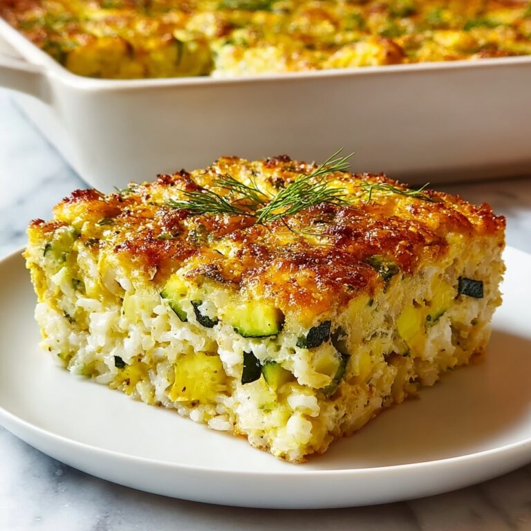 Simple Zucchini Dill Casserole Recipe