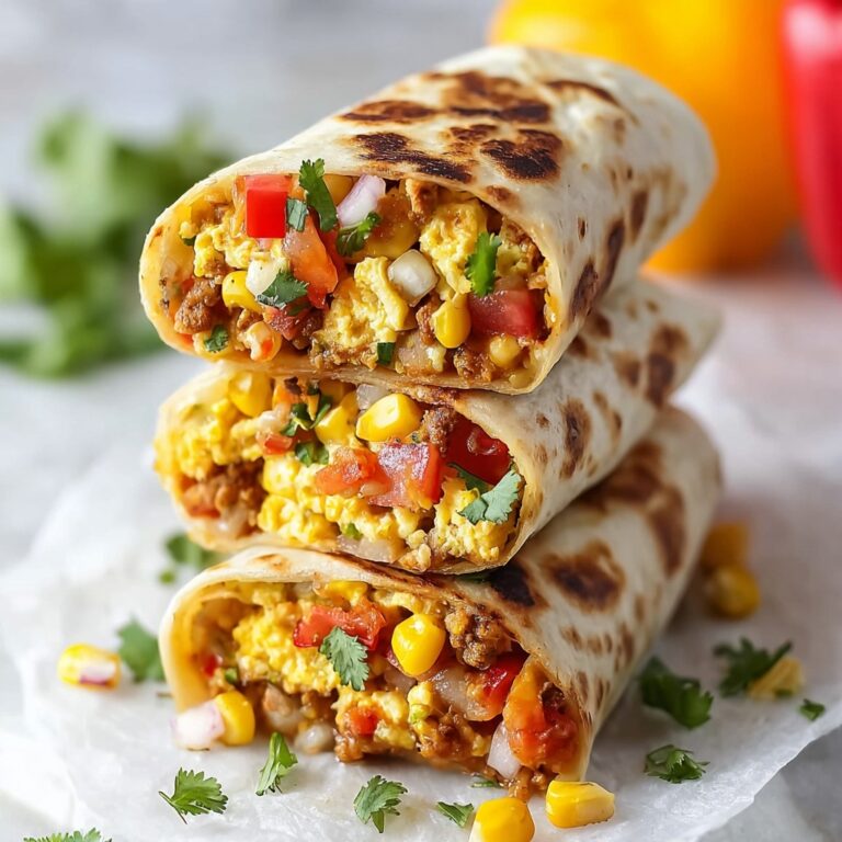 Delicious Freezer Breakfast Burritos for Busy Mornings Recipe
