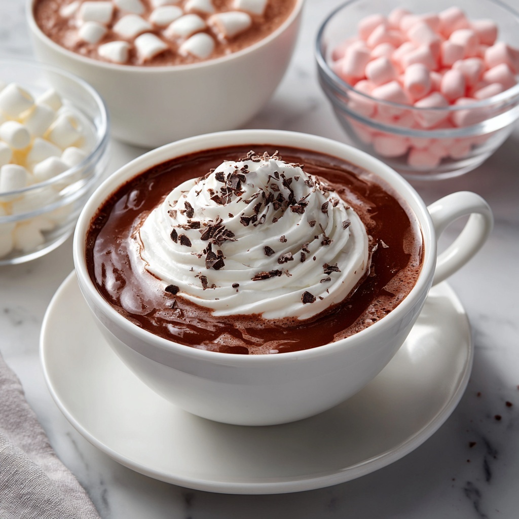 Rich Homemade Hot Chocolate Recipe - Recipe Image
