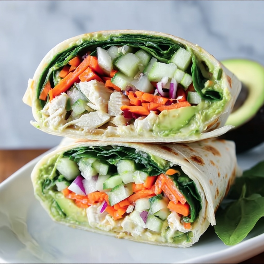Thai Chicken Wraps Recipe - Recipe Image