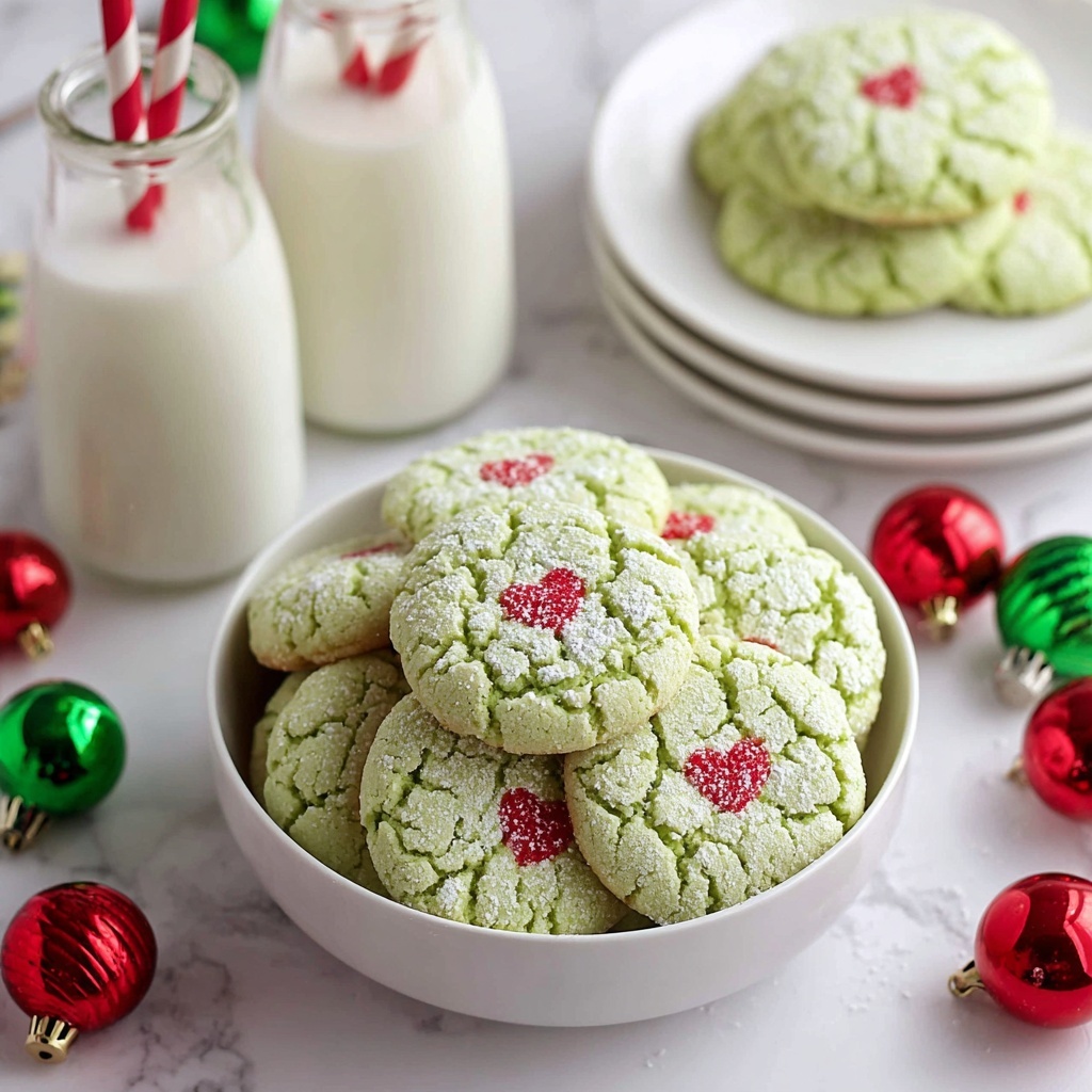 Grinch Cookies Recipe - Recipe Image