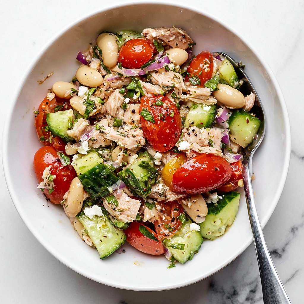 Mediterranean Tuna Salad Recipe - Recipe Image