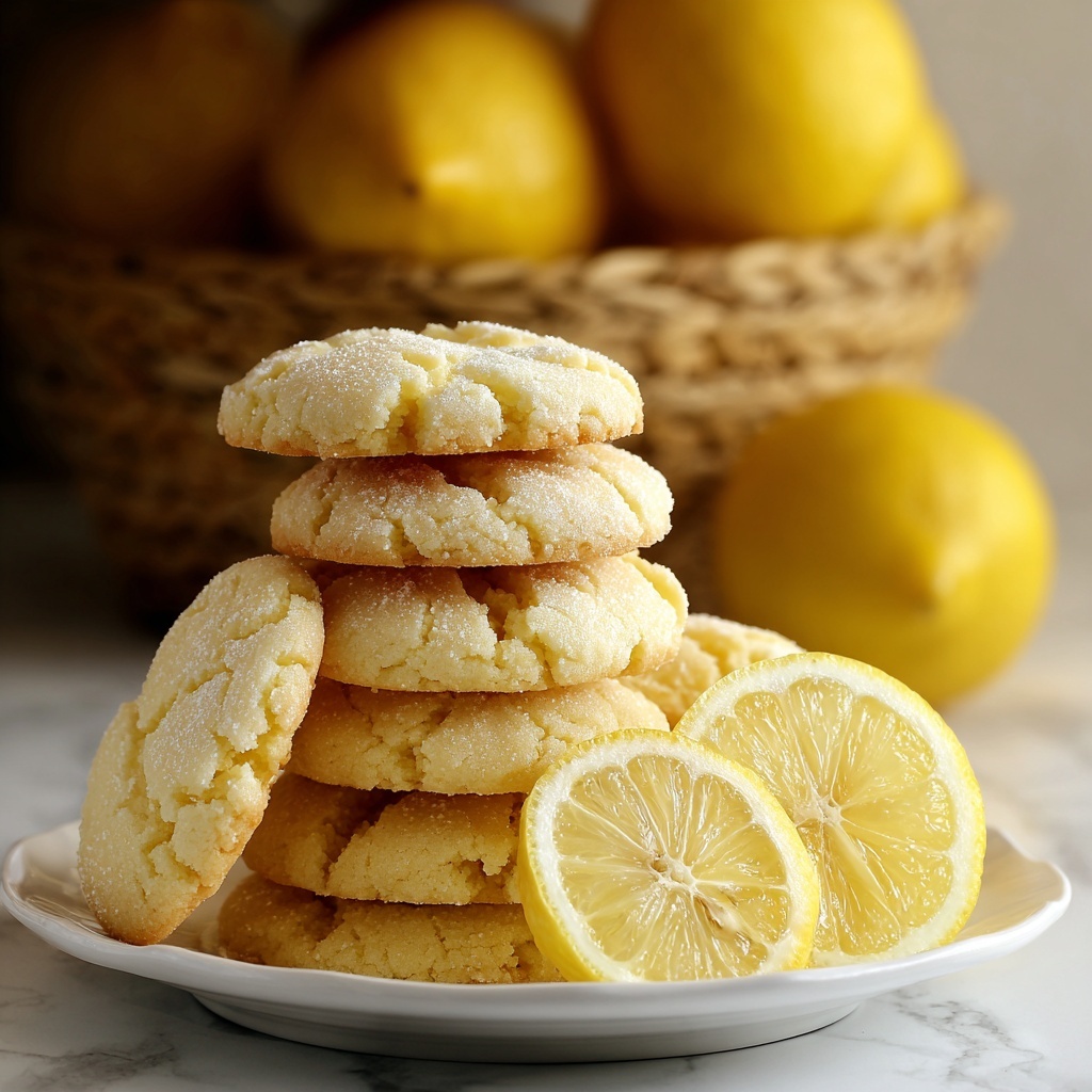 Lemon Pound Cake Cookies Recipe - Recipe Image
