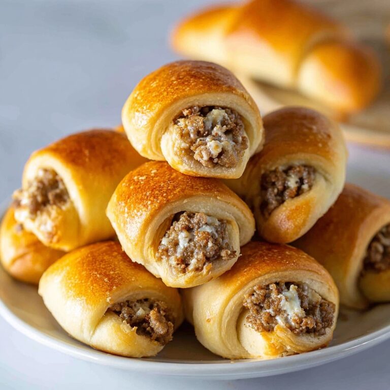 Sausage Cream Cheese Crescent Rolls Recipe