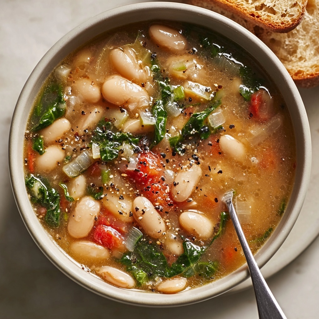 Fire-Roasted White Bean Soup Recipe - Recipe Image