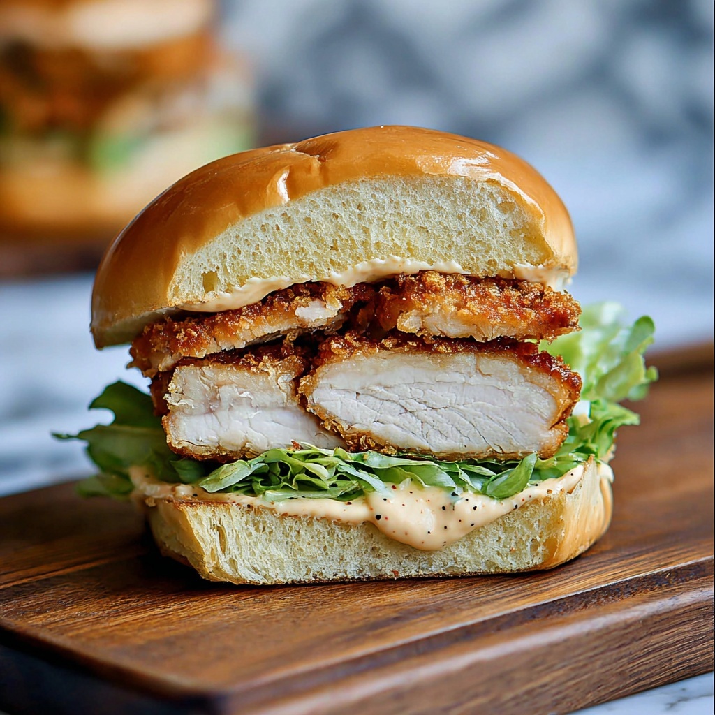 Crispy Chicken Caesar Sandwich Recipe - Recipe Image