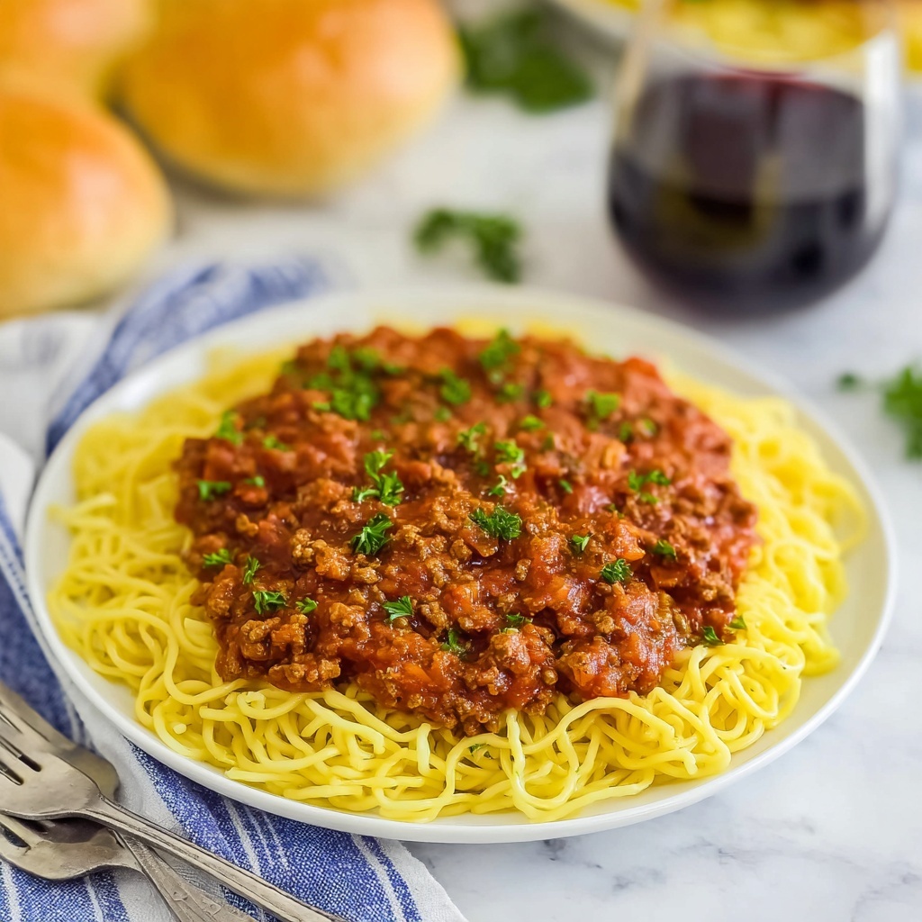 Spaghetti Meat Sauce Recipe - Recipe Image