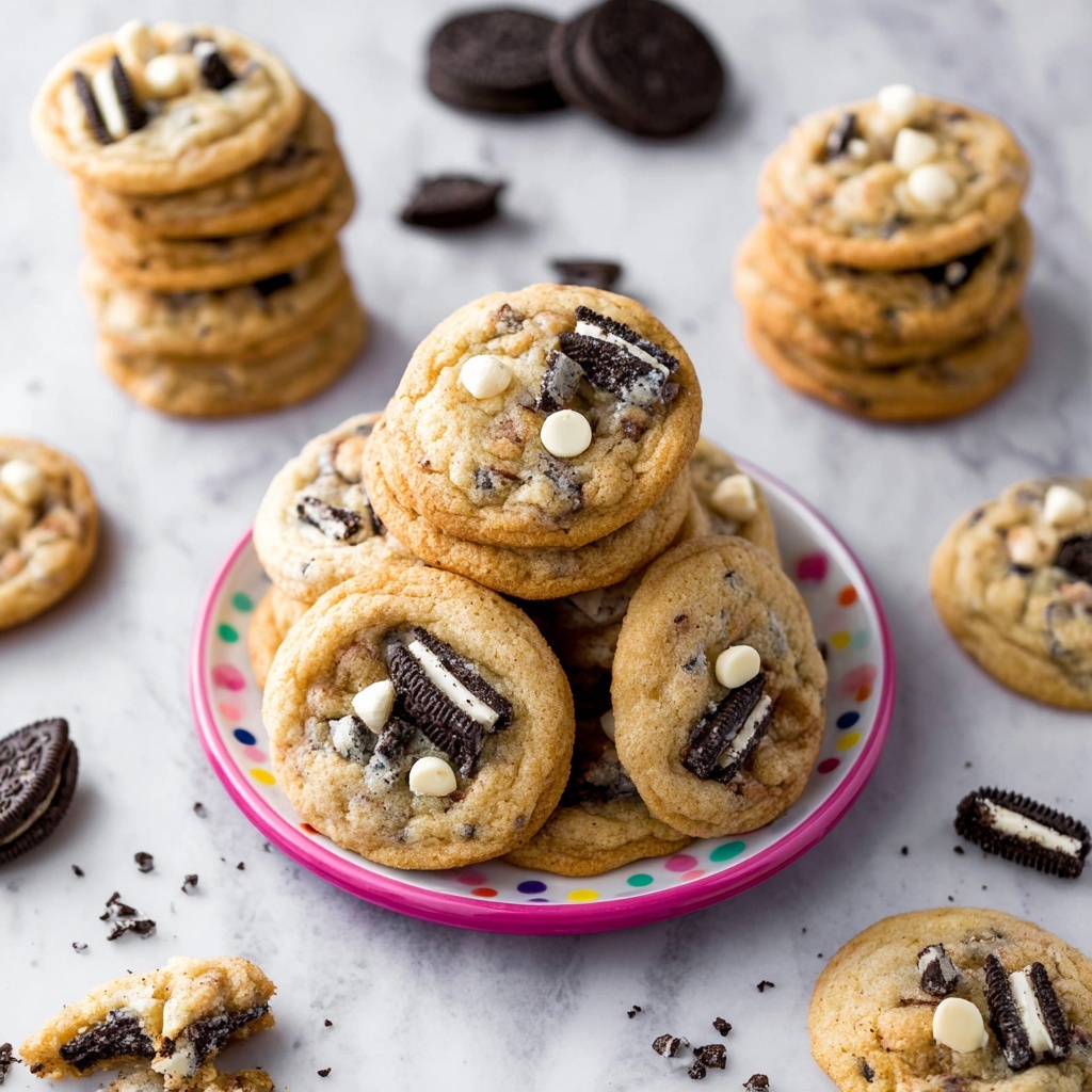 Cookies & Cream Cookies Recipe - Recipe Image