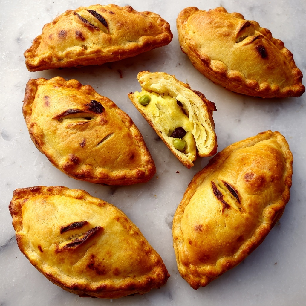 Chicken Curry Pasties Recipe - Recipe Image