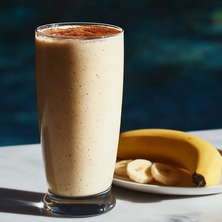 Banana & Almond Butter Smoothie Recipe