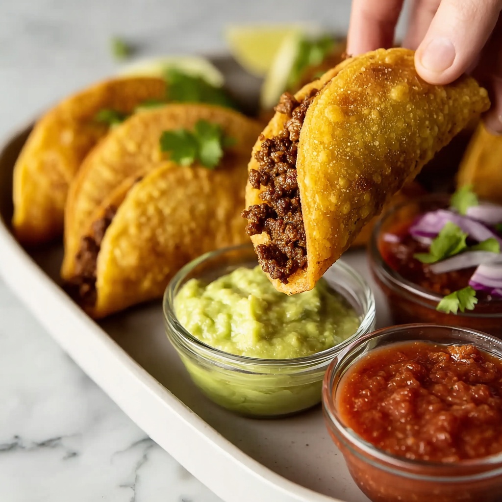Crispy Ground Beef Tacos Recipe - Recipe Image