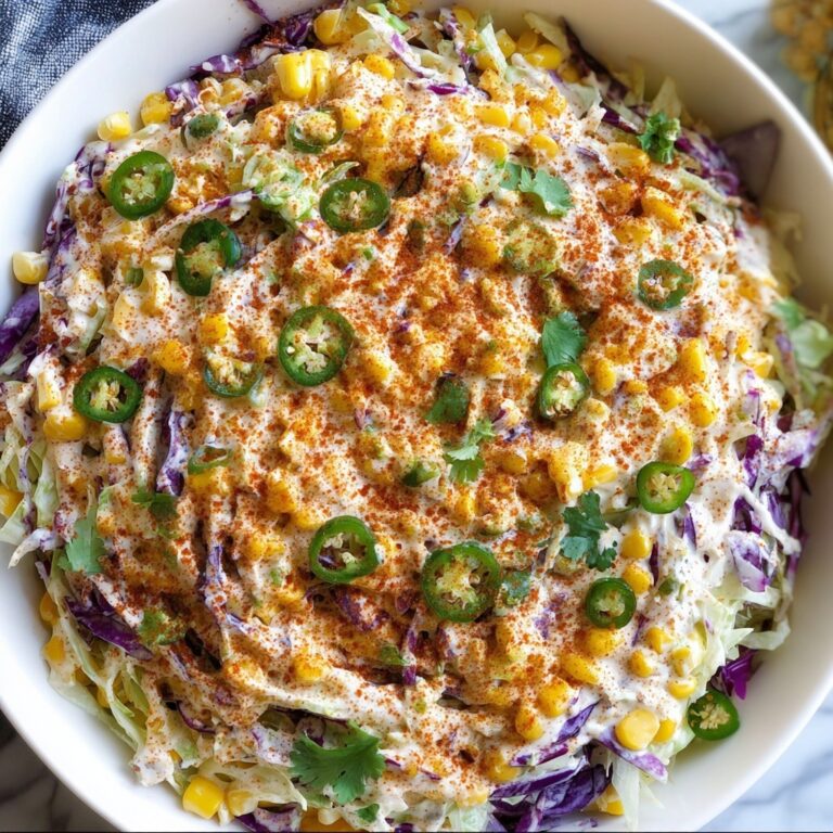 Mexican Street Corn Coleslaw Recipe