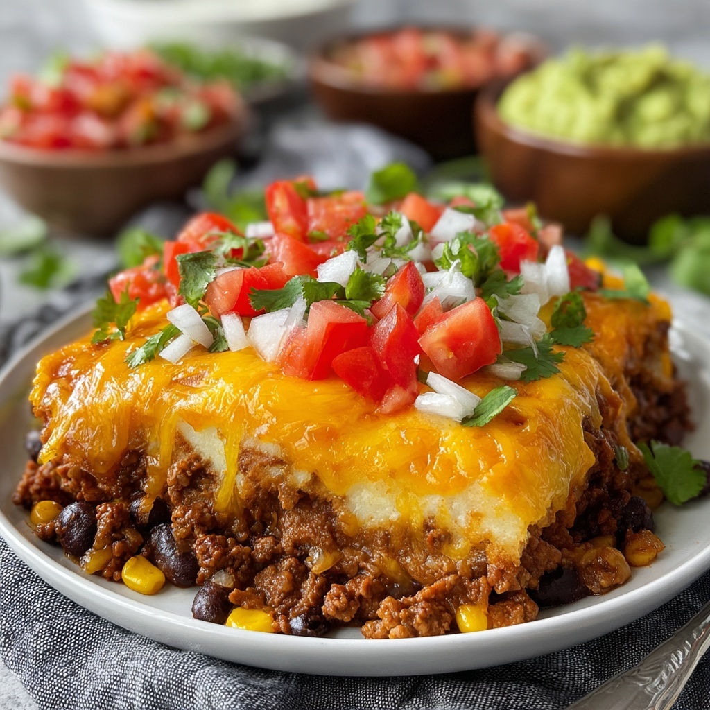Cornbread Taco Bake Recipe - Recipe Image