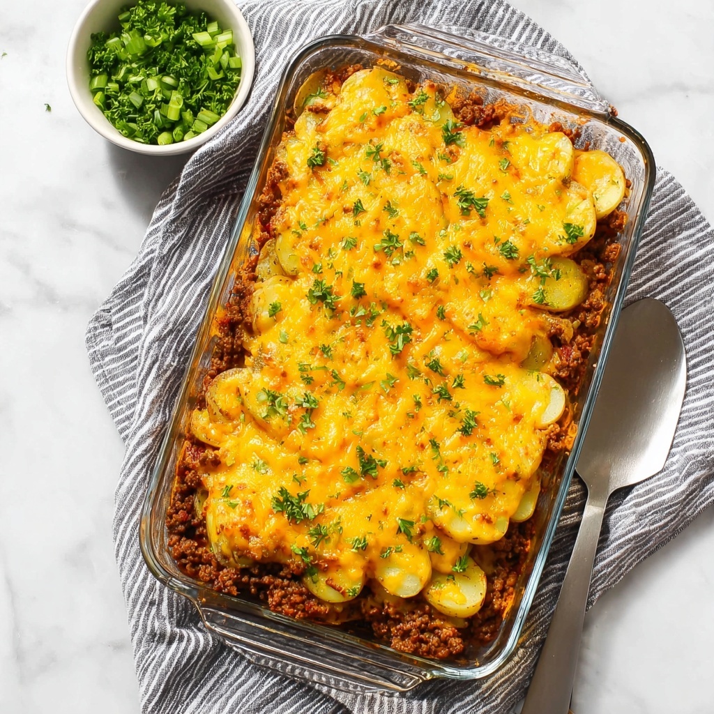 Ground Beef and Potato Casserole Recipe - Recipe Image