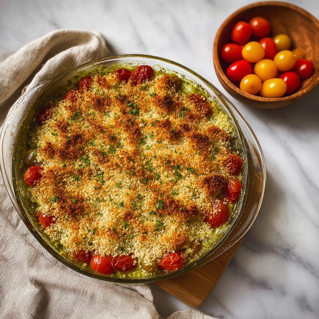White Bean and Pesto Bake - Recipe Image