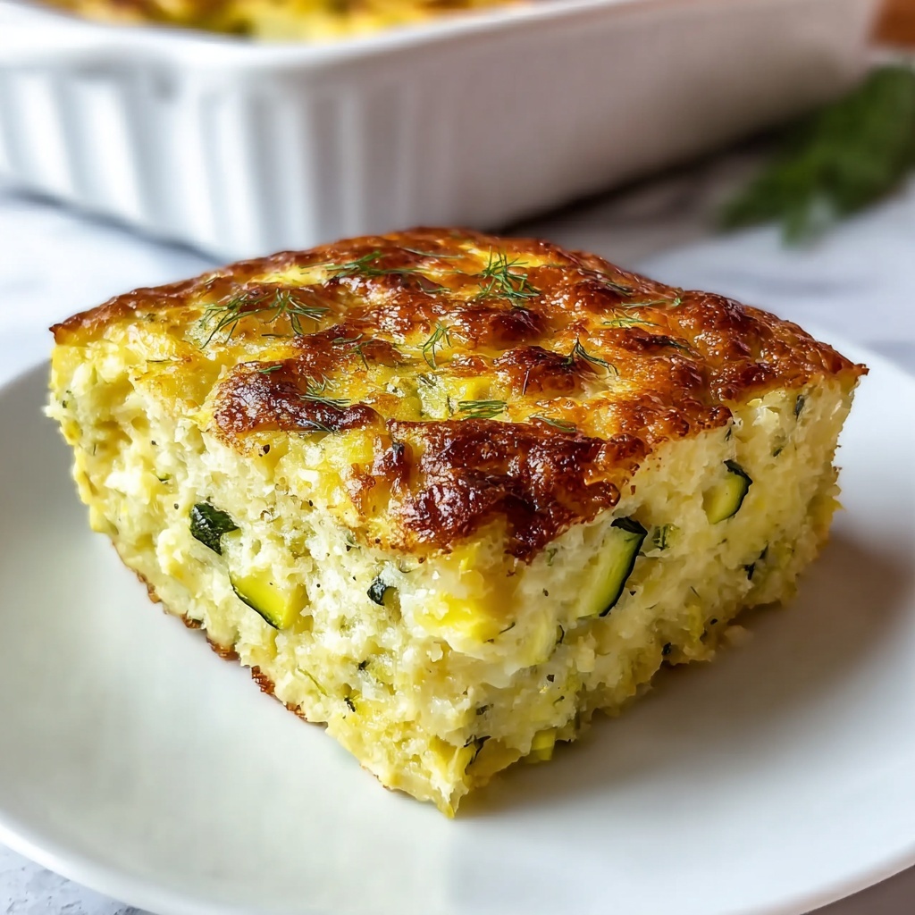 Simple Zucchini Dill Casserole Recipe - Recipe Image