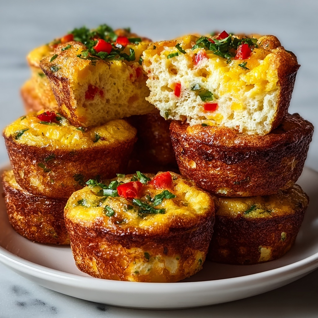 Cheesy Protein Egg Muffins Recipe - Recipe Image