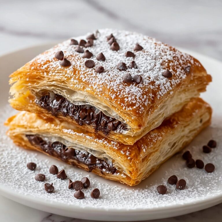 Croissant Breakfast Bake with Chocolate Chips Recipe