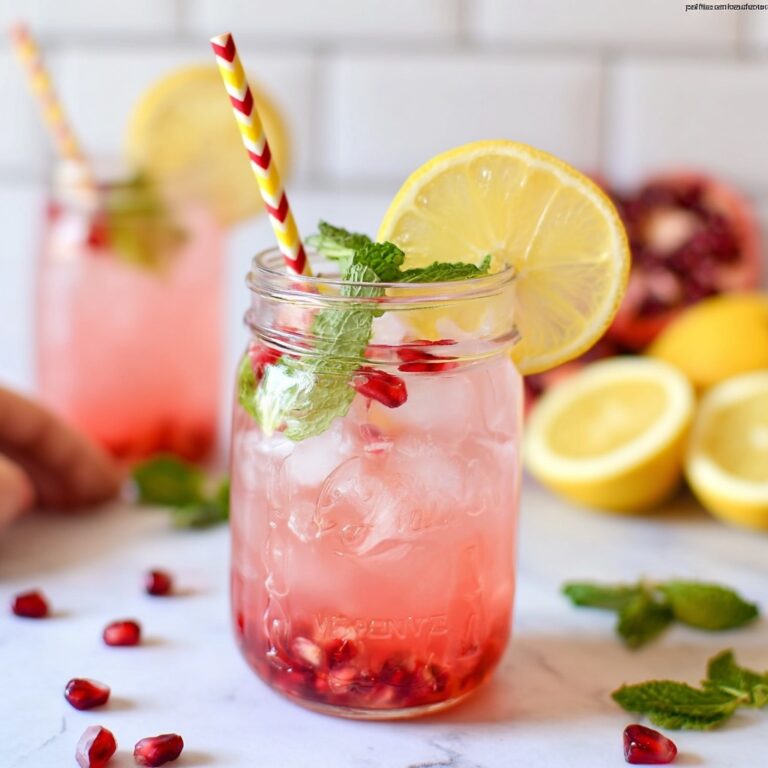 Pomegranate Lemonade Recipe