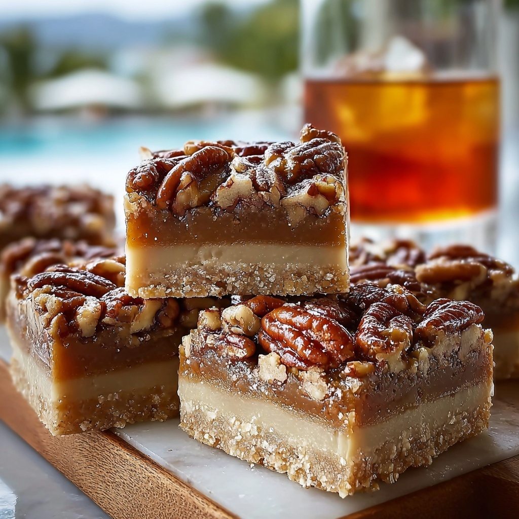 Lazy Girl Pecan Pie Bars Recipe - Recipe Image