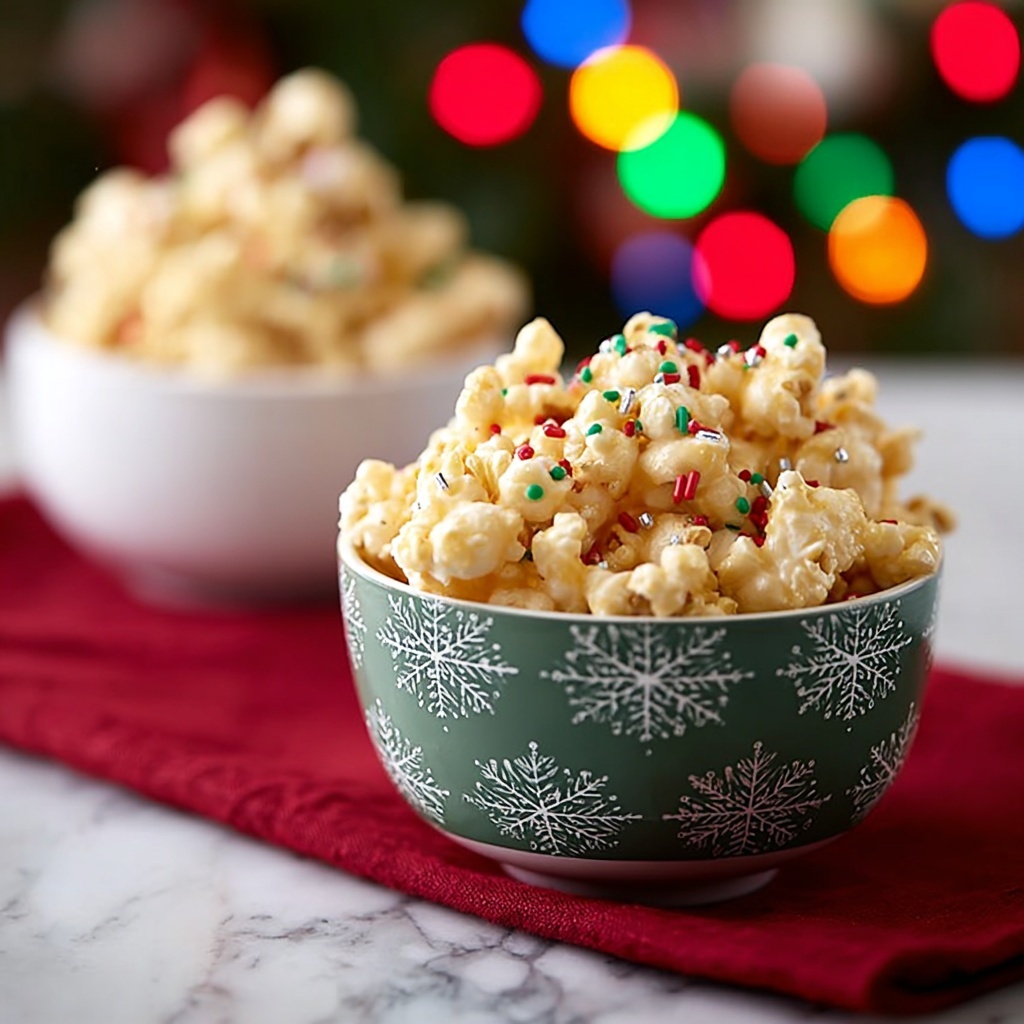 Candied Puff Corn (Christmas Crack) Recipe - Recipe Image