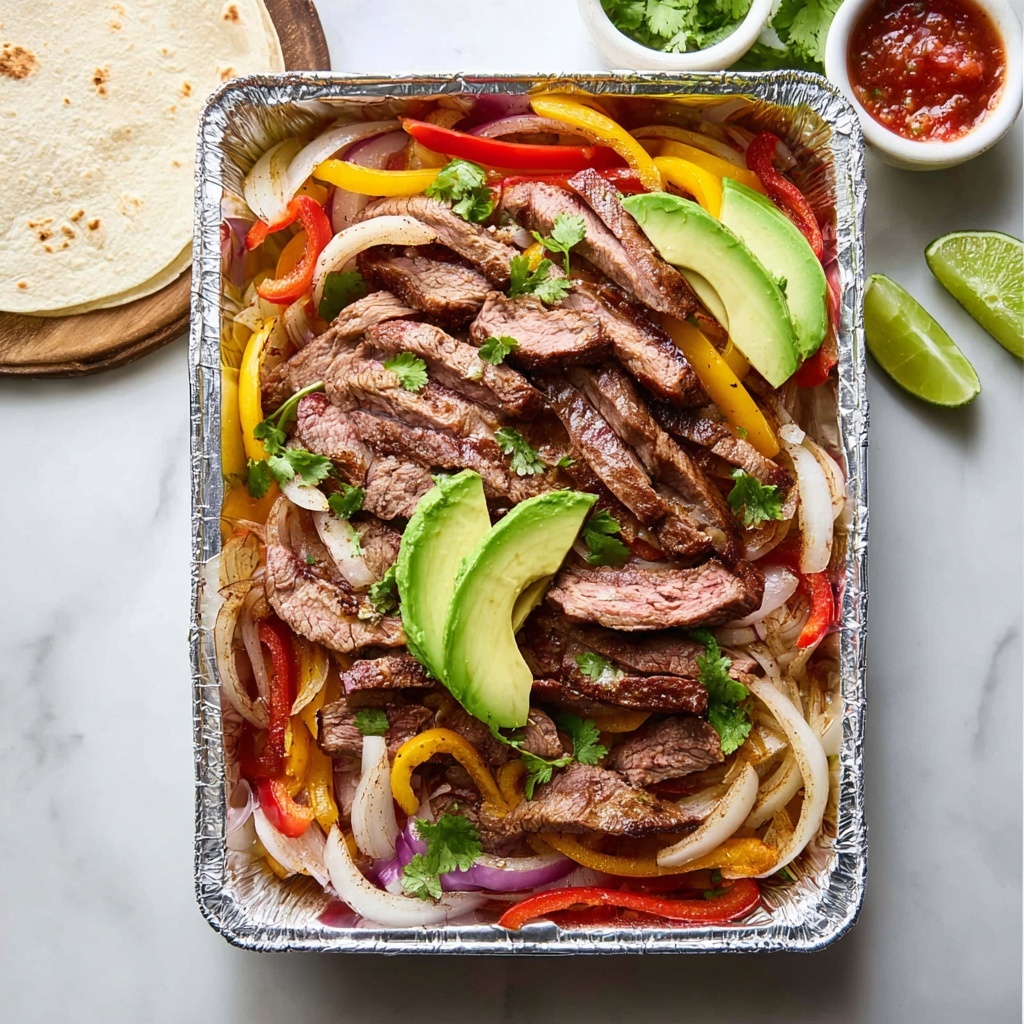 Sheet Pan Steak Fajitas Recipe - Recipe Image