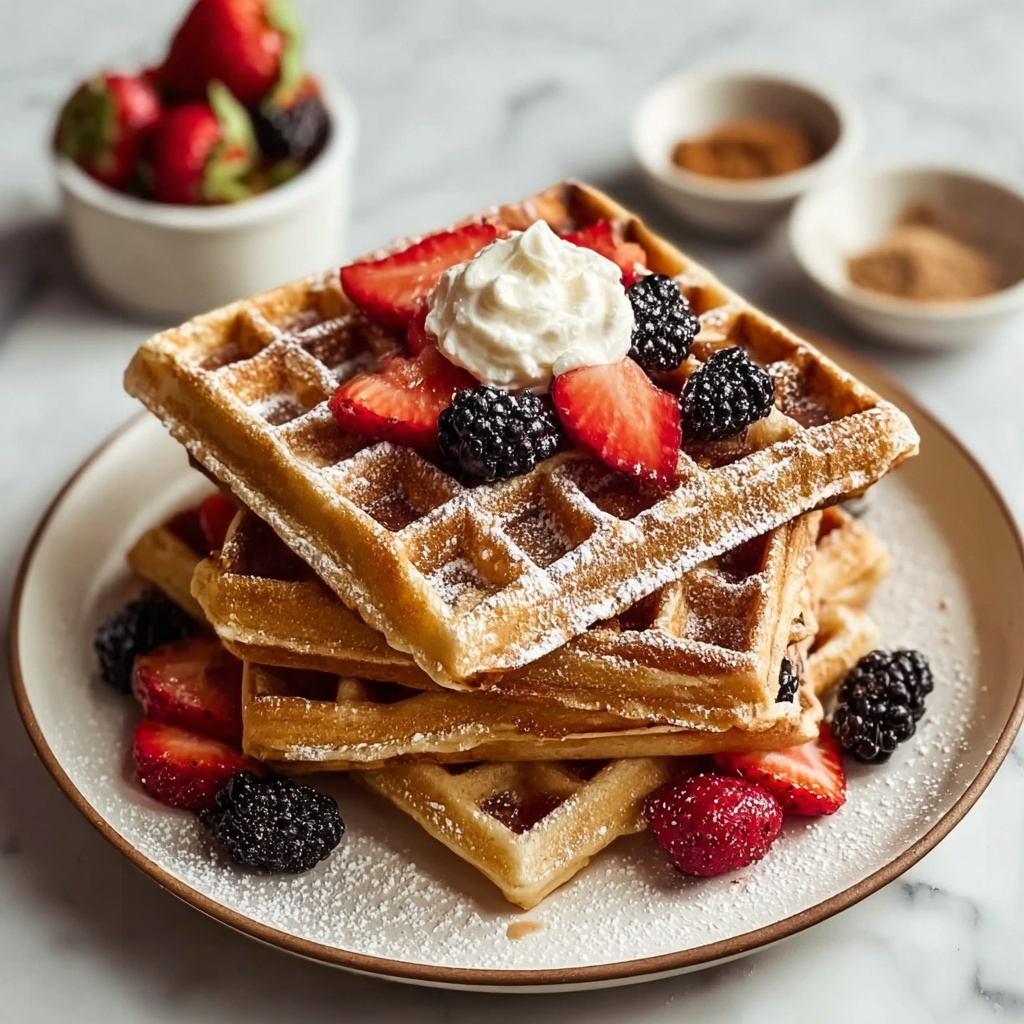 Healthy Protein Waffles in 10 Minutes Recipe - Recipe Image