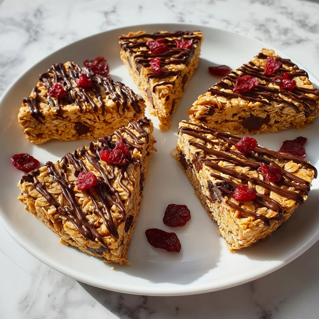 Crunchy Granola Heart Bars Recipe - Recipe Image