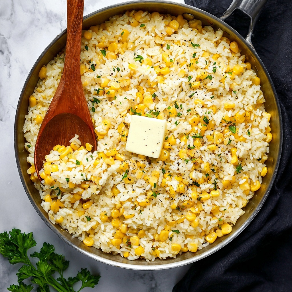 Buttered Corn Rice Recipe - Recipe Image