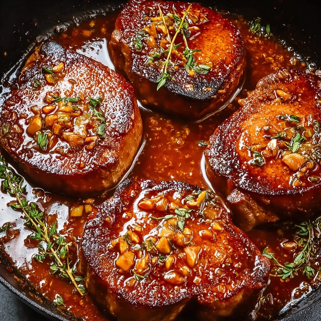 Maple Glazed Pork Chops Recipe - Recipe Image