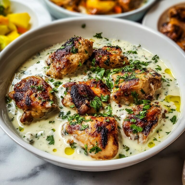 Delicious Turkish Chicken with Creamy White Sauce in 30 Minutes Recipe