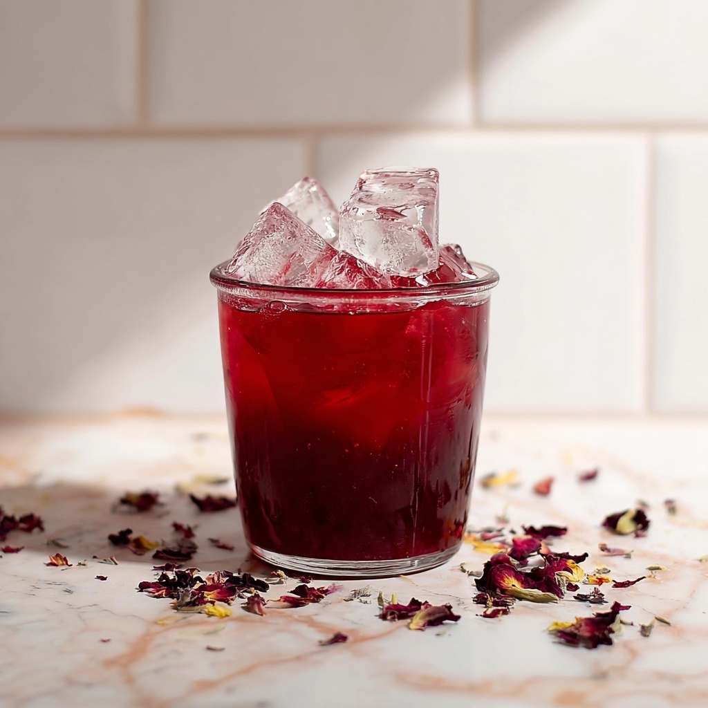 Cherry Hibiscus Refresher Recipe - Recipe Image